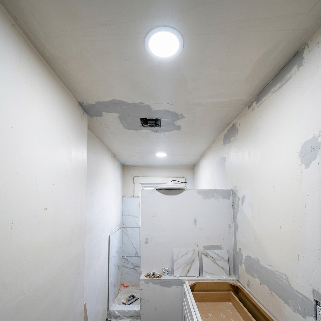 Before: Full bathroom remodel